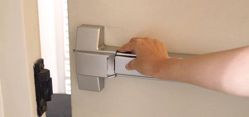 Roller Gate Panic Bar Installation in East Hemet, California